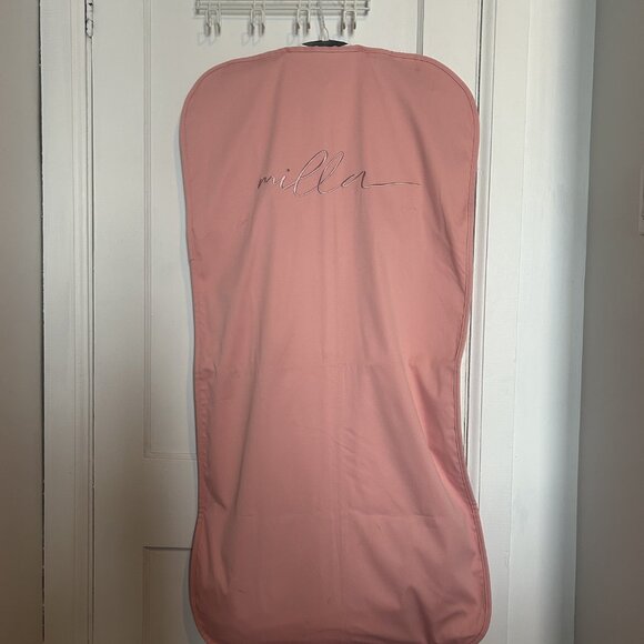 Milla White Mock Neck Sleeveless Low Slit Dress - Picture 13 of 16